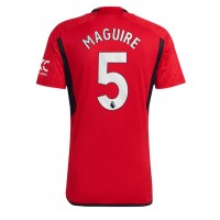 Manchester United Harry Maguire #5 Hjemmebanetrøje 2023-24 Kortærmet